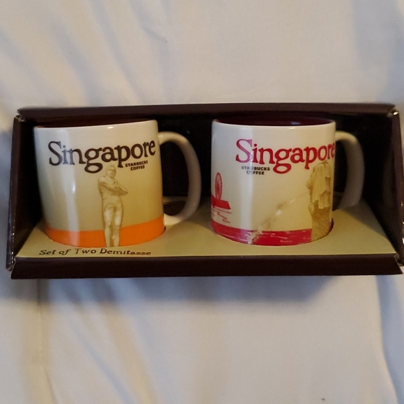 Starbucks Singapore tiny mugs - Picture 1 of 5